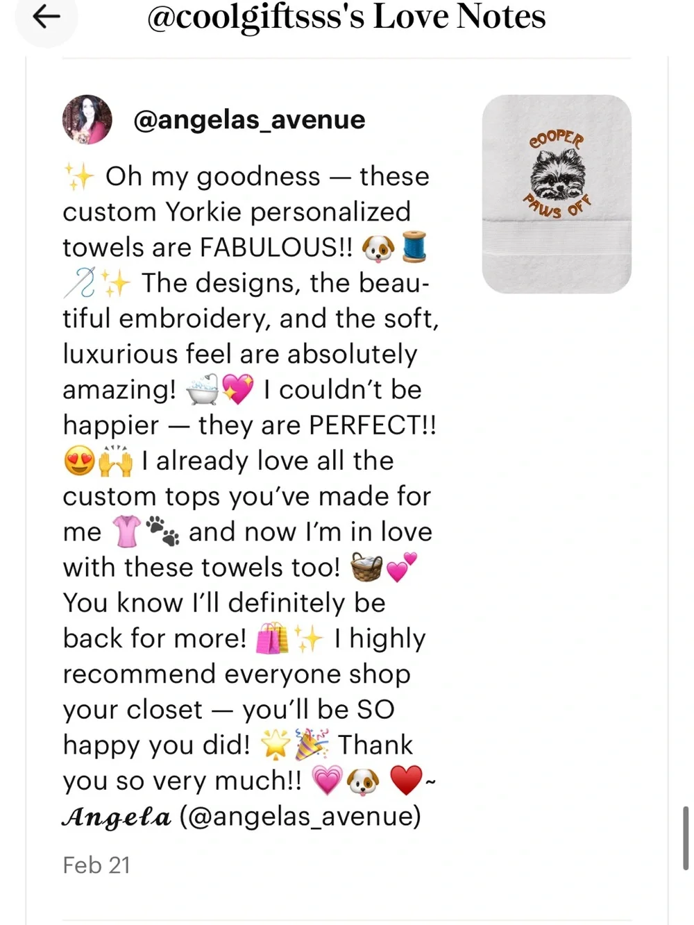 Graduate personalized embroidered hand towel pick 1 Class 2026 new monogrammed